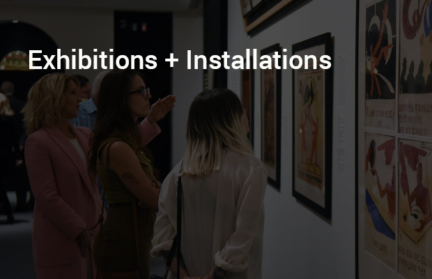Exhibitions + Installations